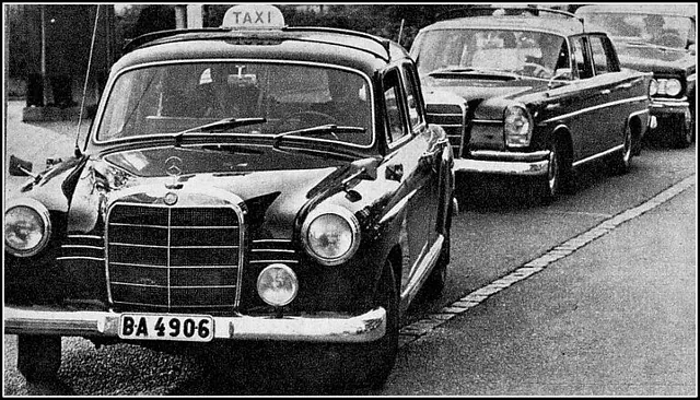 Äldre taxibil